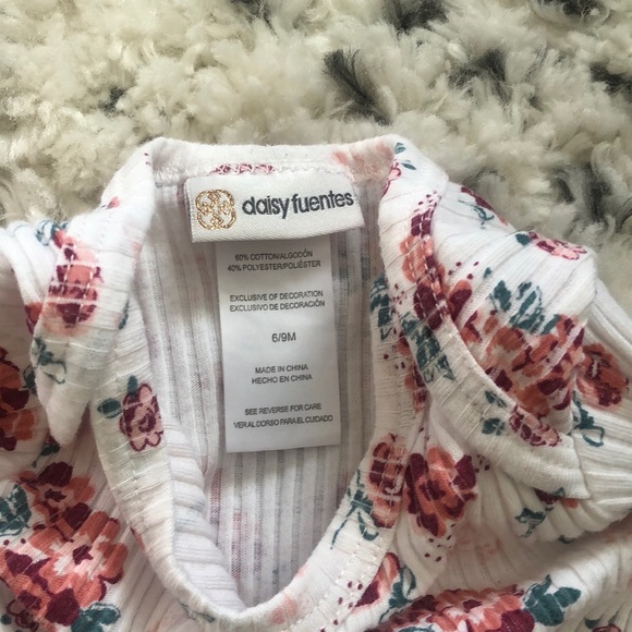 Baby girl floral matching set. - Picture 2 of 2